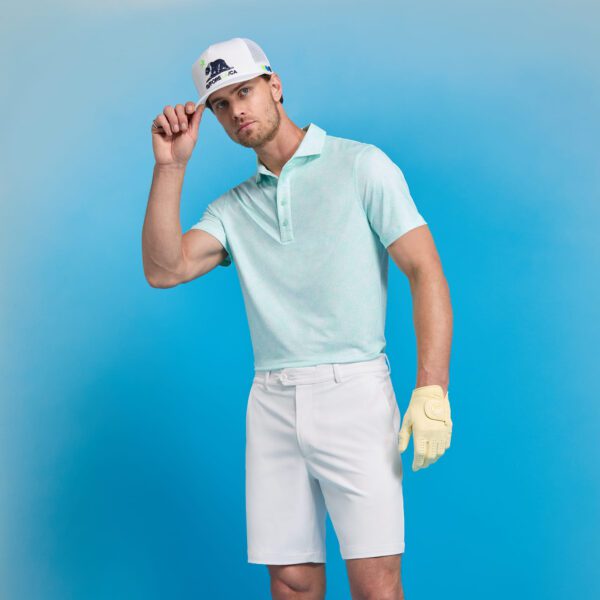 hydrangea tech jersey polo - Image 2