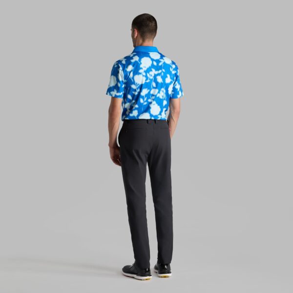 blur floral tech jersey polo - Image 4