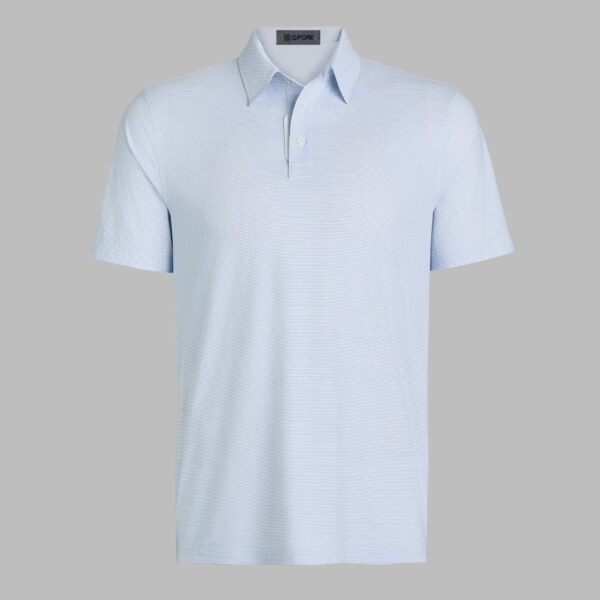 FINE STRETCH JACQUARD POLO