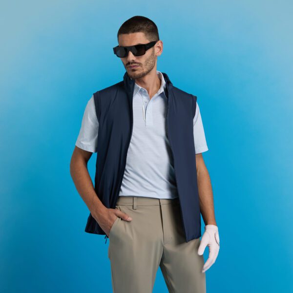 FINE STRETCH JACQUARD POLO - Image 2