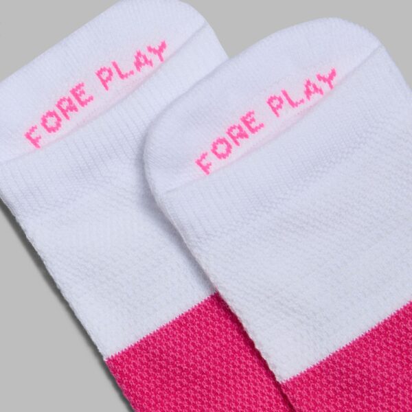 women's two tone fore play ankle sock - Image 4