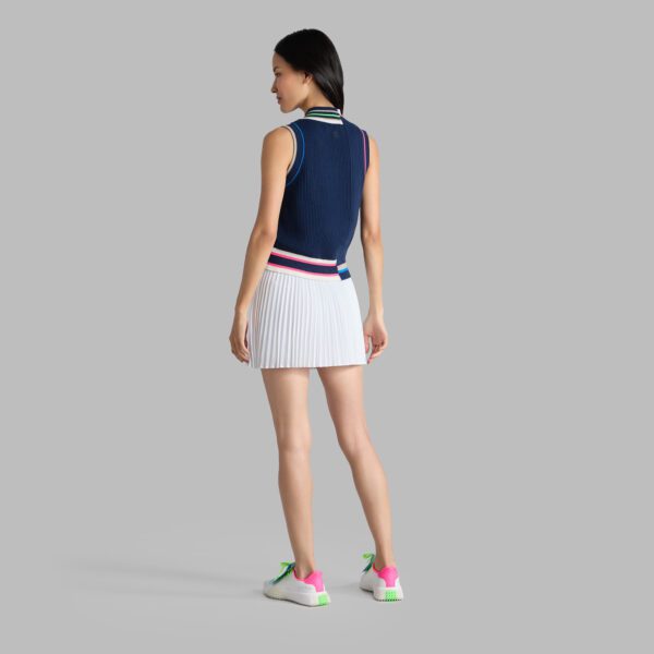 micro-pleat ops high waisted skort - Image 4