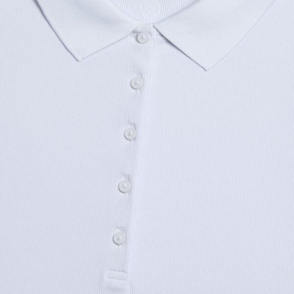 ribbed tech nylon polo - Image 5