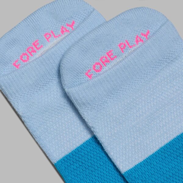 men's two tone fore play ankle sock - Image 2