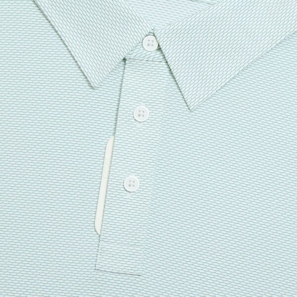 fine stretch jacquard polo - Image 5
