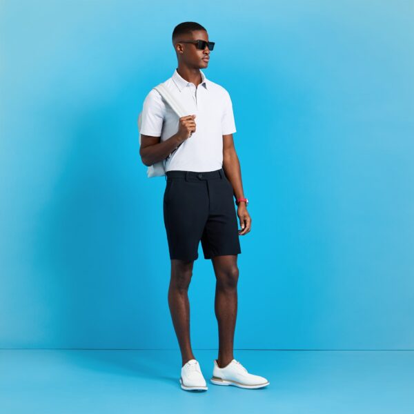 fine stretch jacquard polo - Image 6