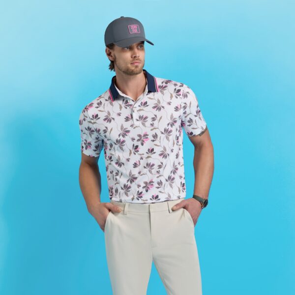 iris tech stretch jersey polo - Image 2