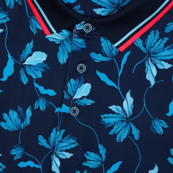 iris tech stretch jersey polo - Image 5