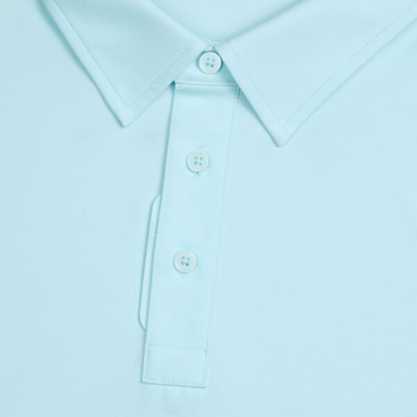 mélange ice nylon polo - Image 10