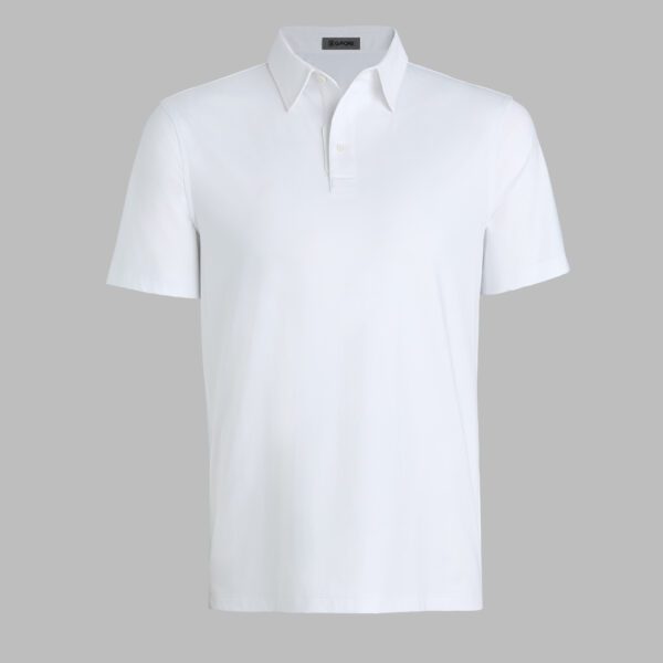 mélange ice nylon polo - Image 11