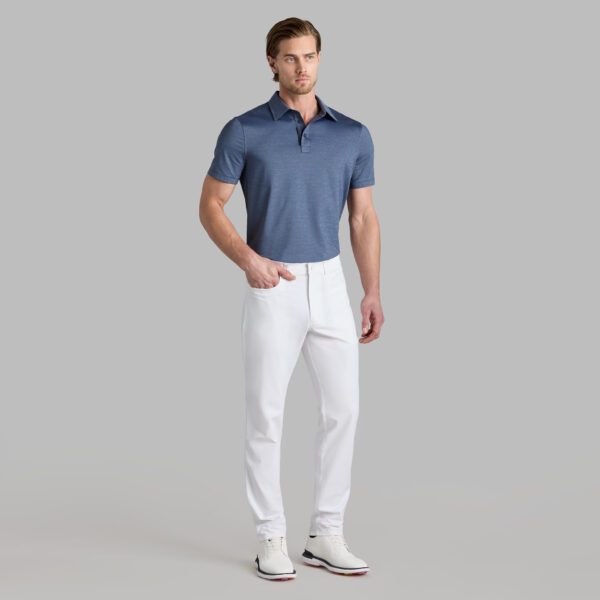 mélange ice nylon polo - Image 18