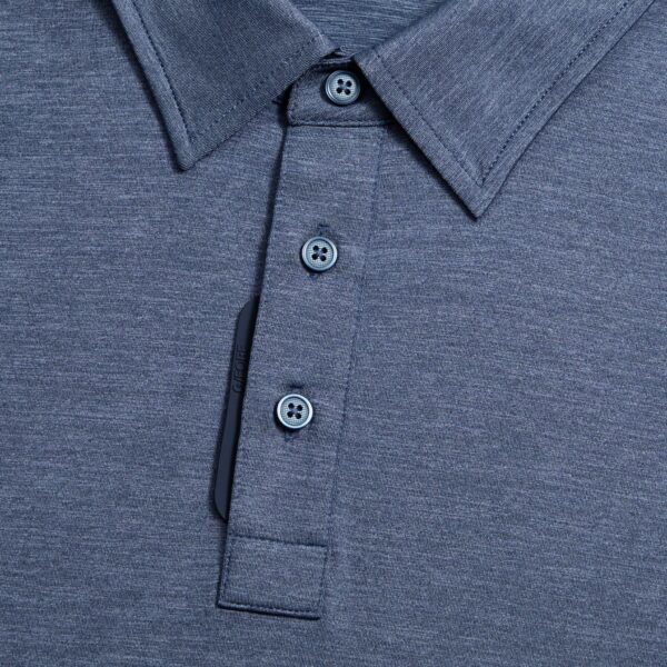 mélange ice nylon polo - Image 20