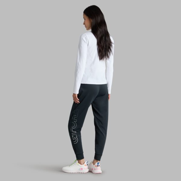 brushed back tech terry jogger - Image 4