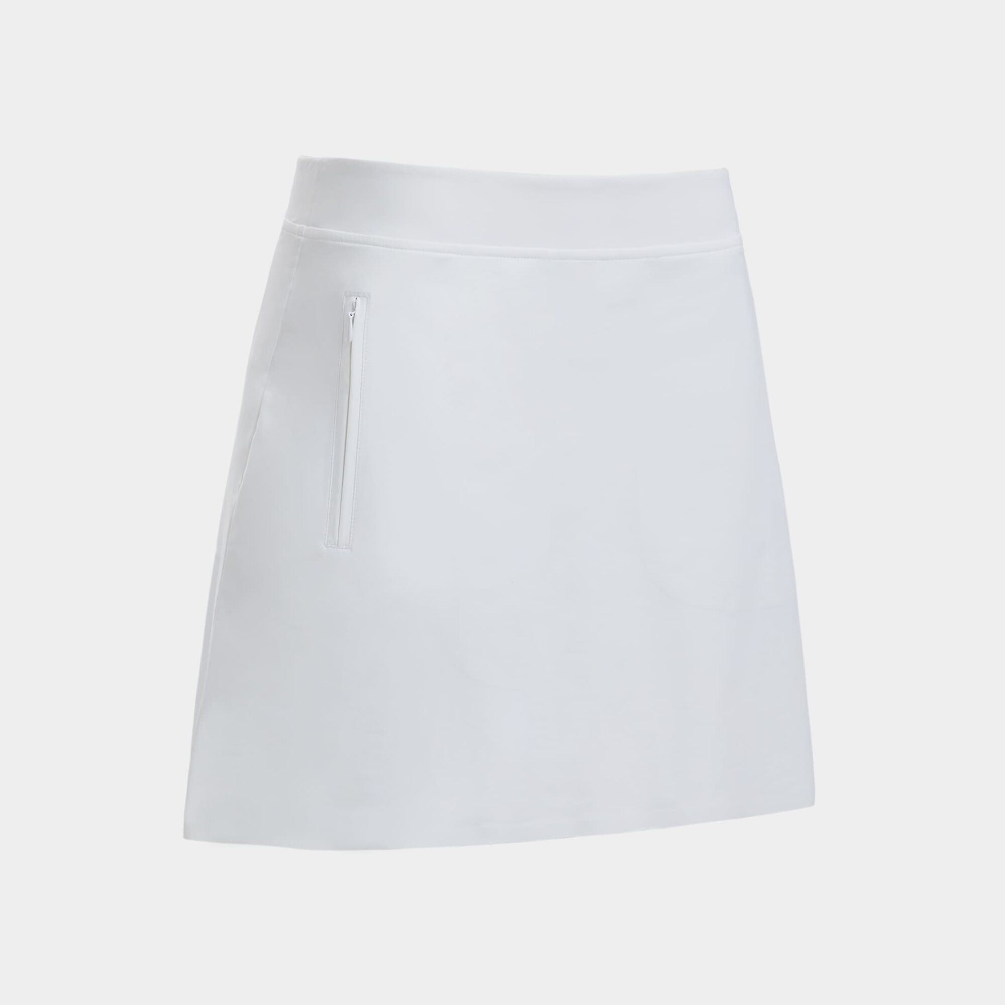 silky tech nylon a-line skort with liner