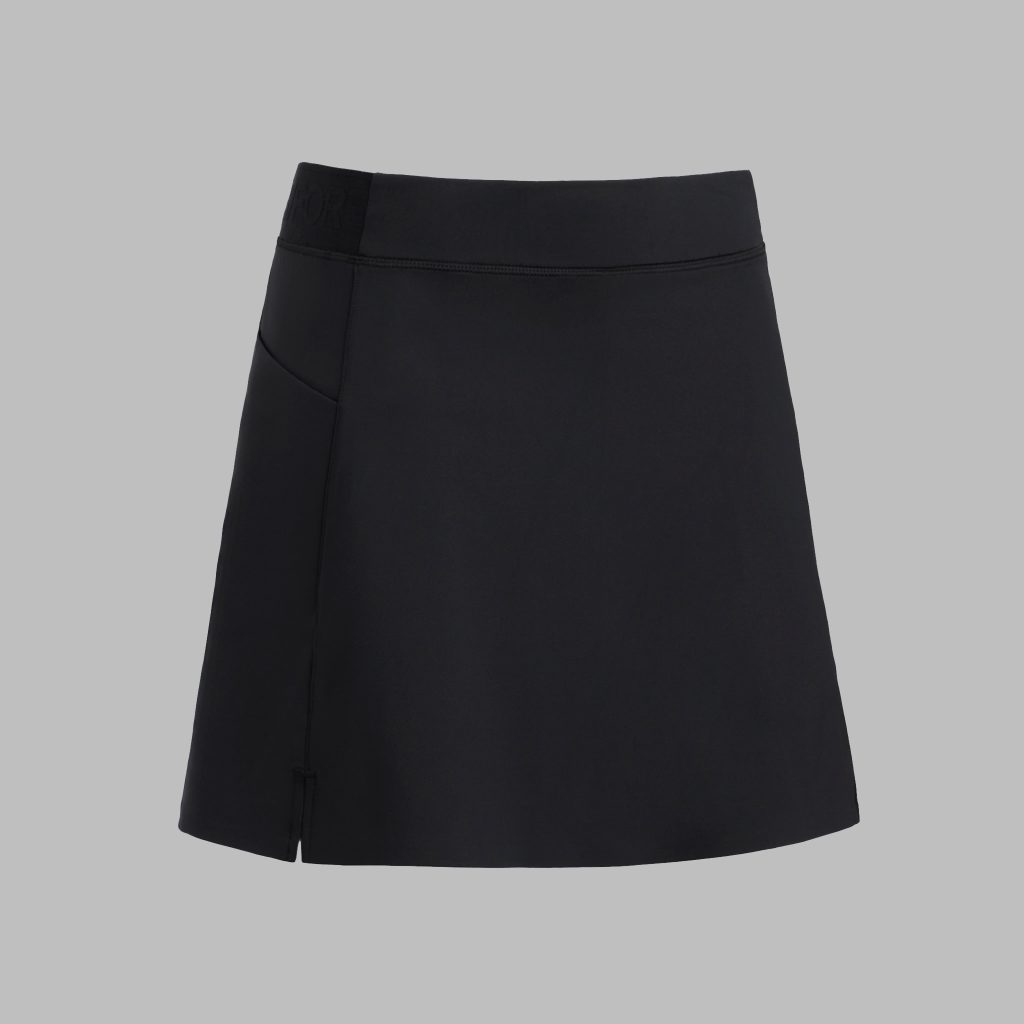 knockout a-line skort