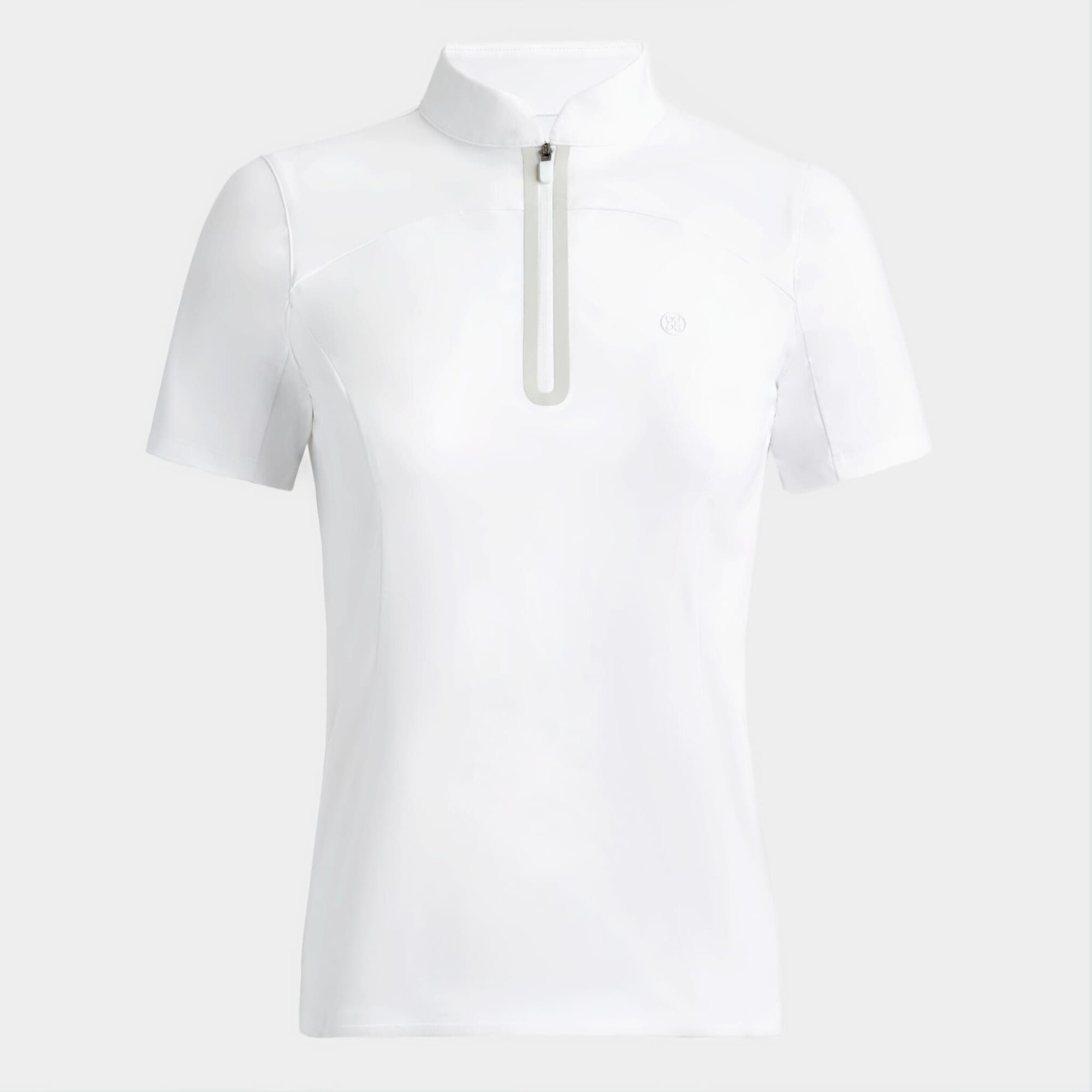 interlock quarter zip short sleeve pullover