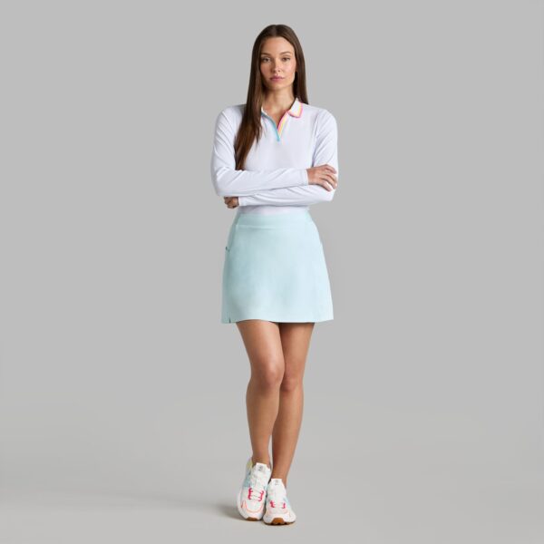 johnny collar ribbed tech polo - Image 3