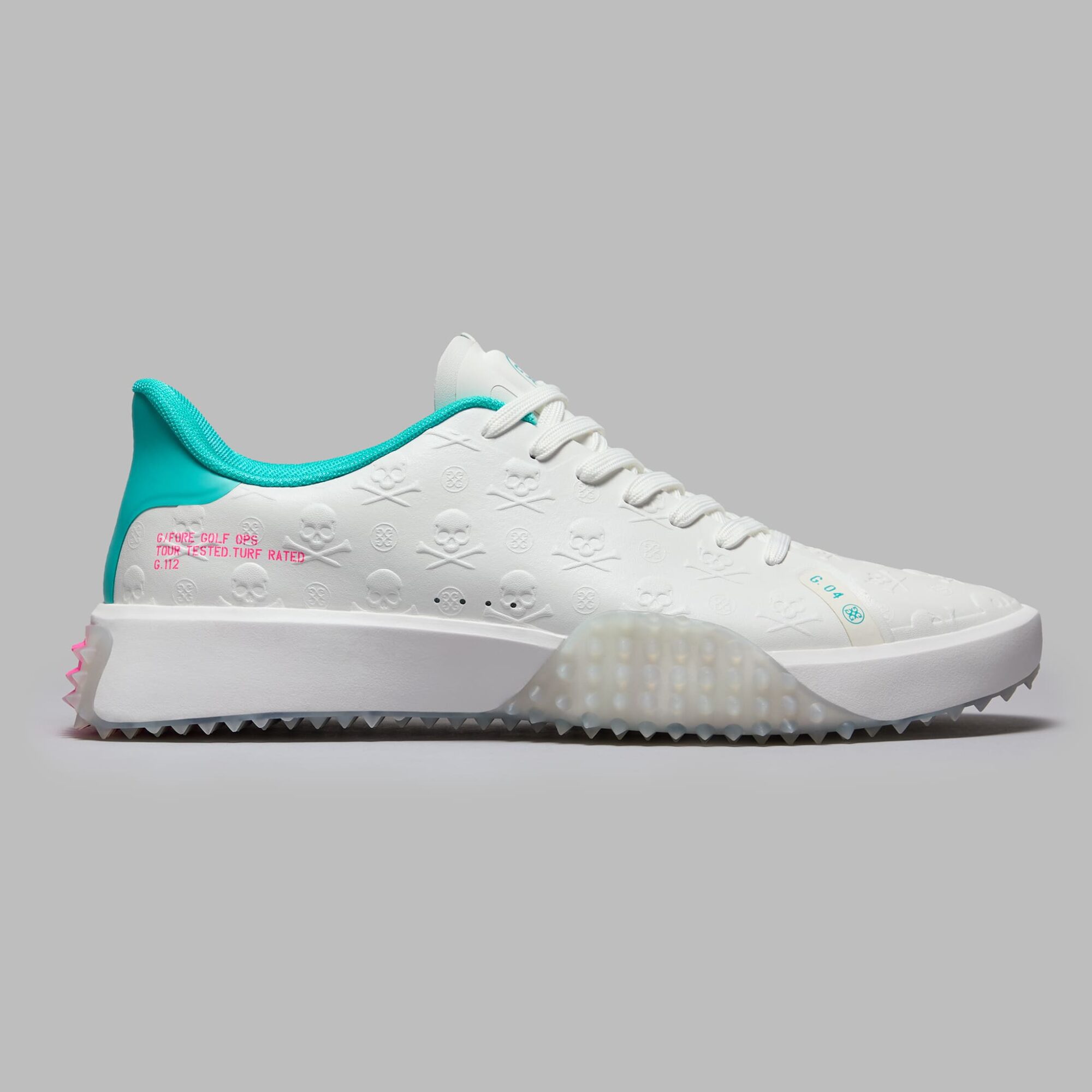 men's g.112 embossed skull & tees golf shoe