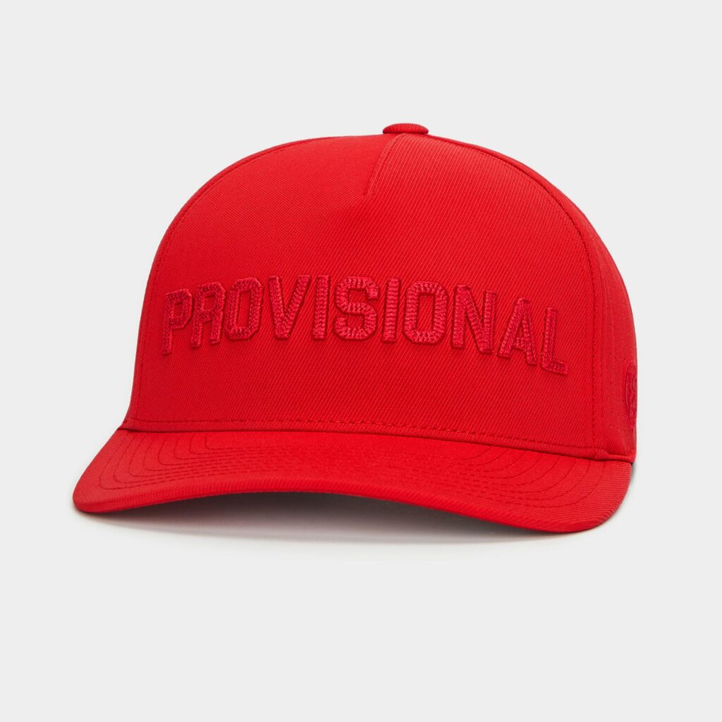 3d provisional stretch twill snapback hat