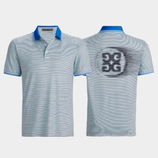 circle g's glitch tech jersey polo