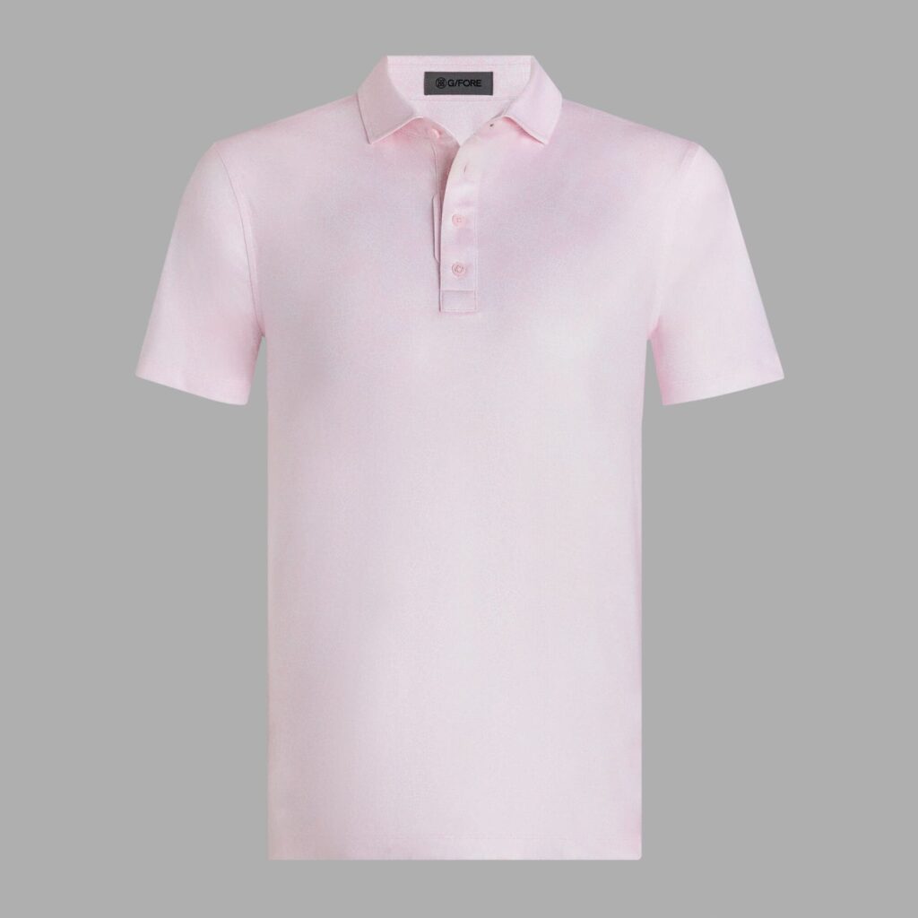hydrangea tech jersey polo