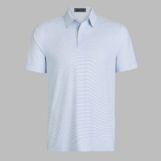 fine stretch jacquard polo