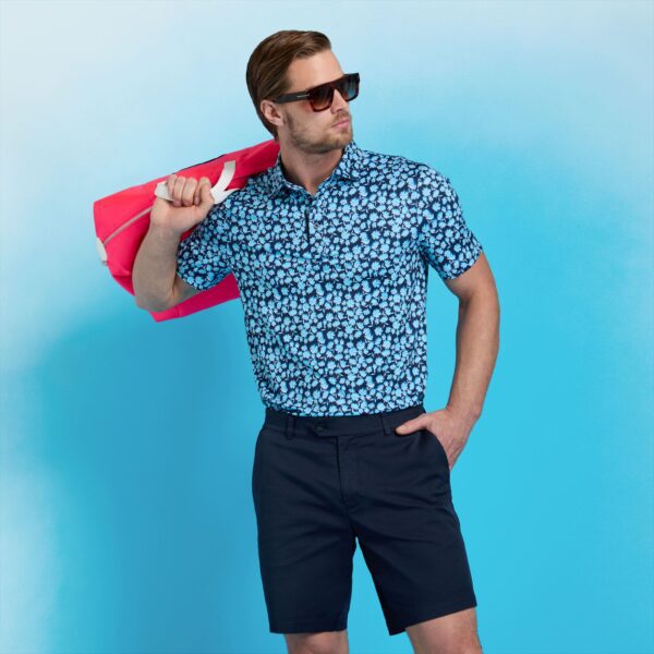 optic floral tech jersey polo - Image 2