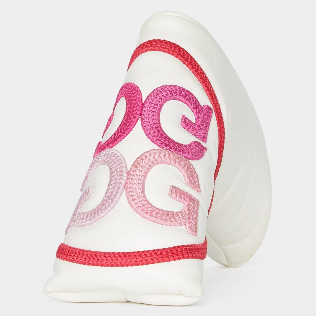 gradient circle g's velour-lined blade putter cover