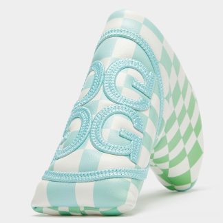 gradient circle g's ombre distorted check blade putter headcover