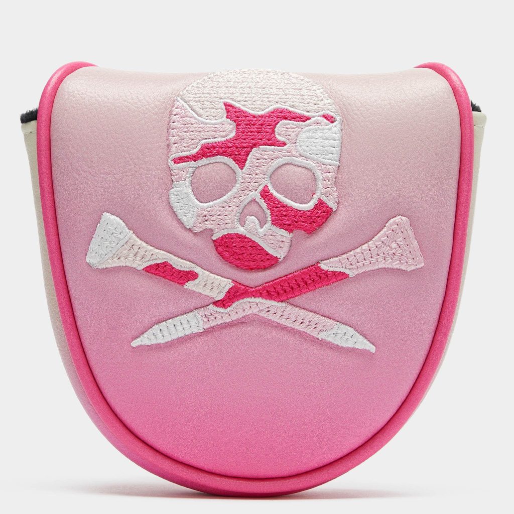 camo skull & ts ombre mallet putter headcover