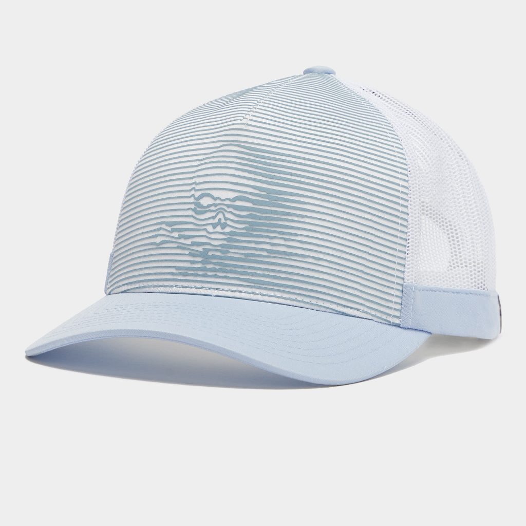 3d skull & t's interlock knit trucker hat