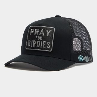 pray for birdies trucker hat