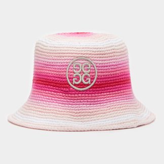 circle g's ombre crochet bucket hat