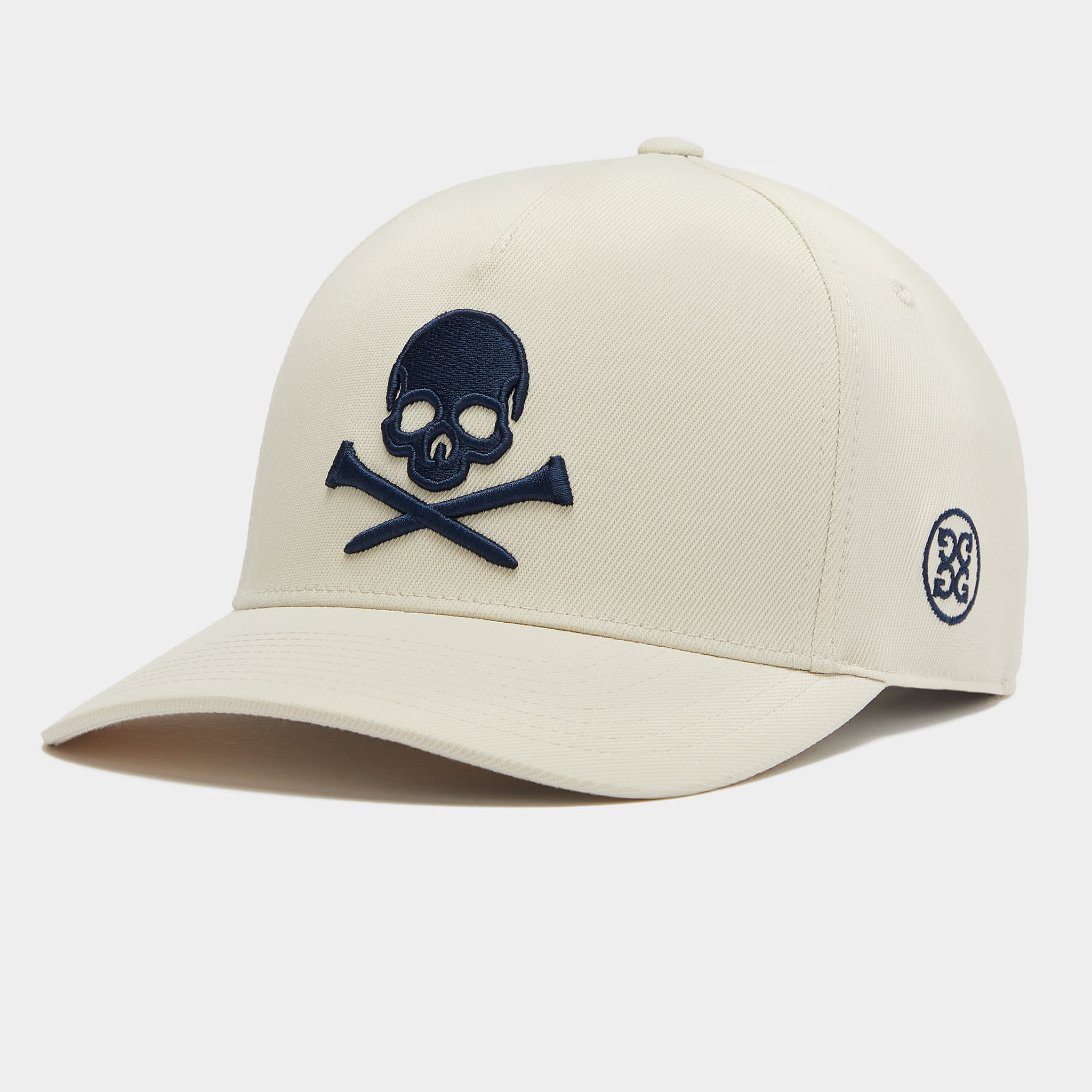 skull & t's stretch twill snapback hat