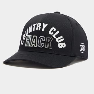 country club hack stretch twill snapback hat