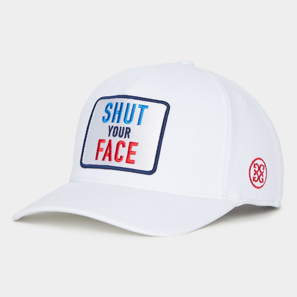 shut your face snapback hat