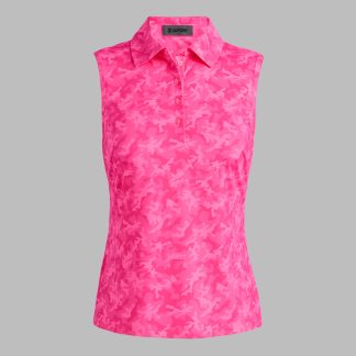 icon camo soft tech jersey sleeveless polo