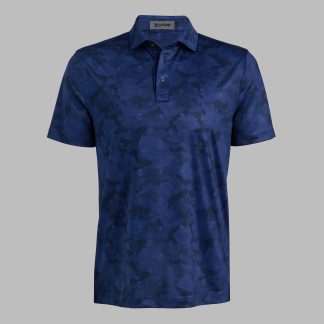icon camo tech stretch jersey polo