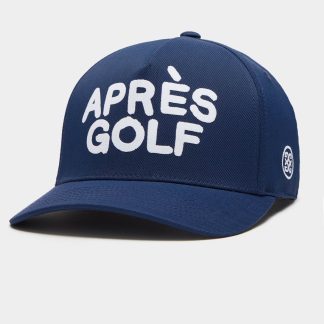 aprés golf stretch twill snapback hat