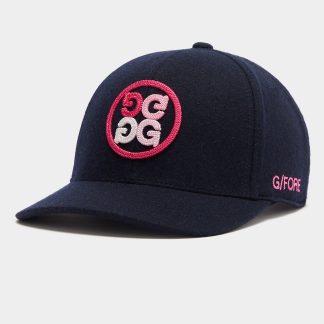 gradient circle g's stretch twill snapback hat