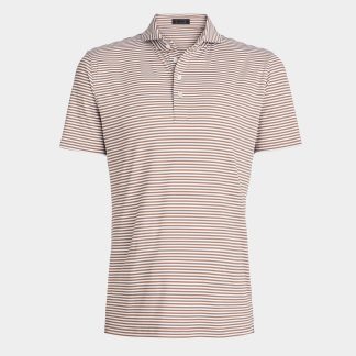 feeder stripe tech piqué modern spread collar polo
