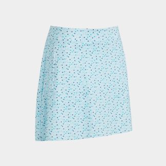 aye poppy tech jersey a-line skort