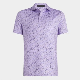 aye poppy tech jersey modern spread collar polo