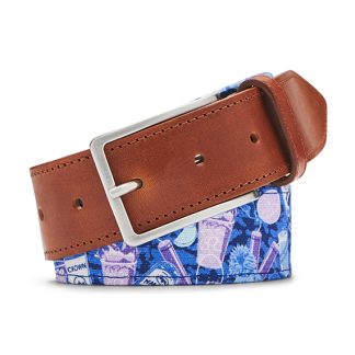 transfusion boom boom printed belt