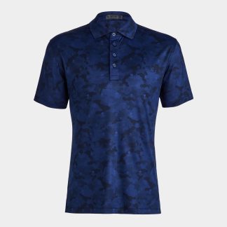 icon camo tech jersey polo.