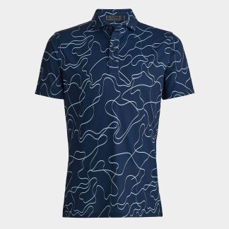 pencil tech piqué tailored fit polo