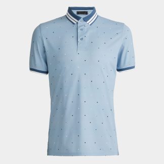 mini stars tech piqué tailored fit polo