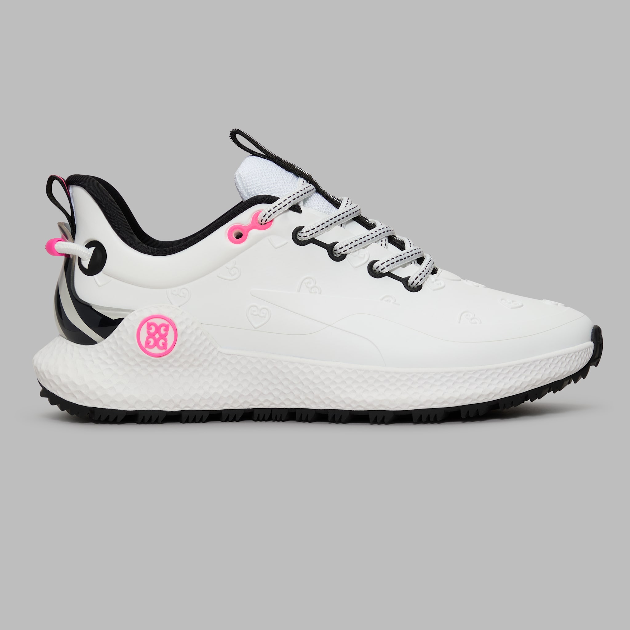 women's mg4+ o2 embossed heart g's golf shoe