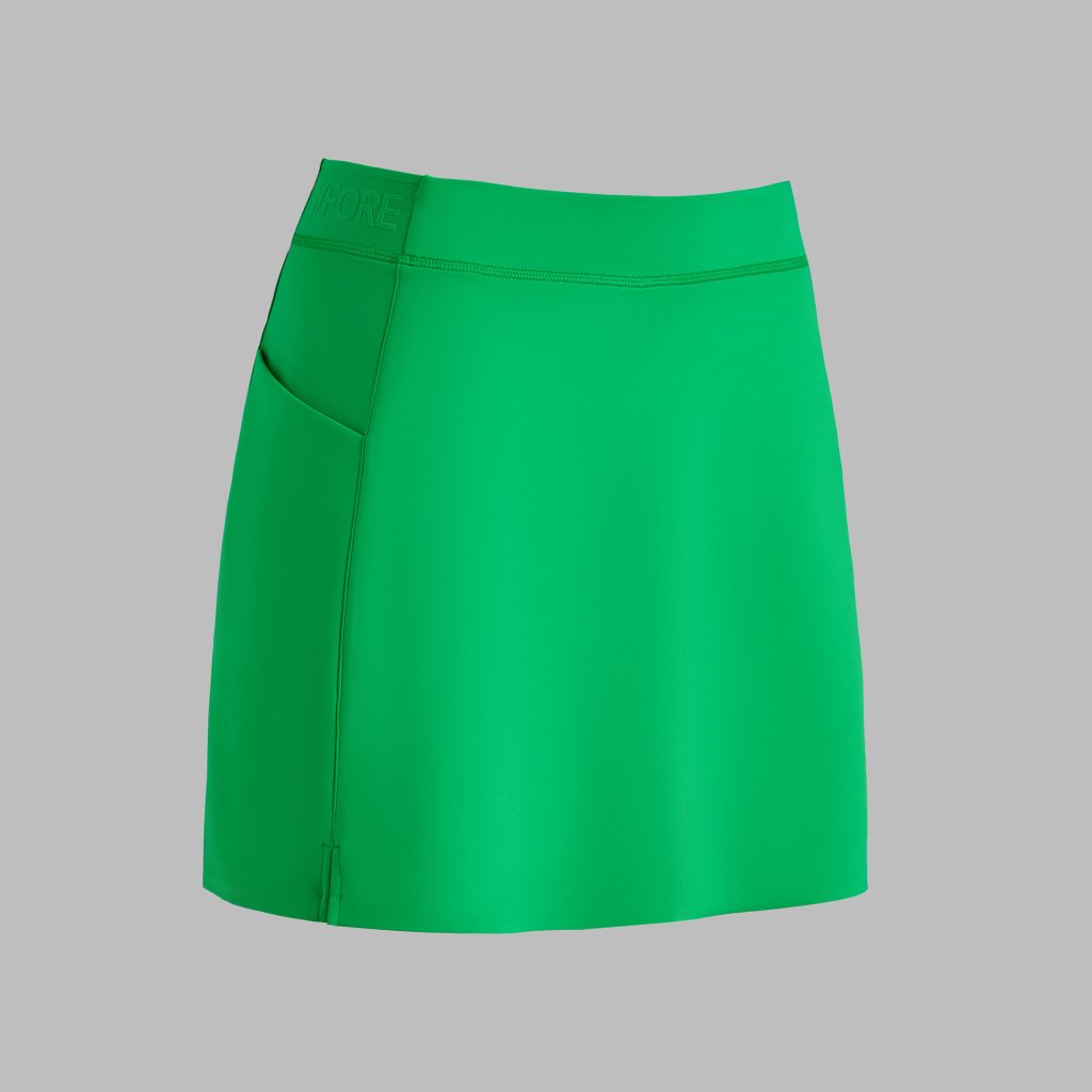 knockout a-line skort