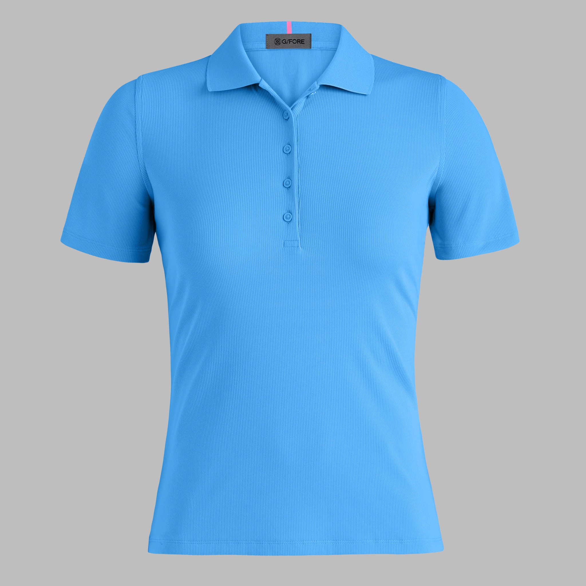 tech nylon rib polo